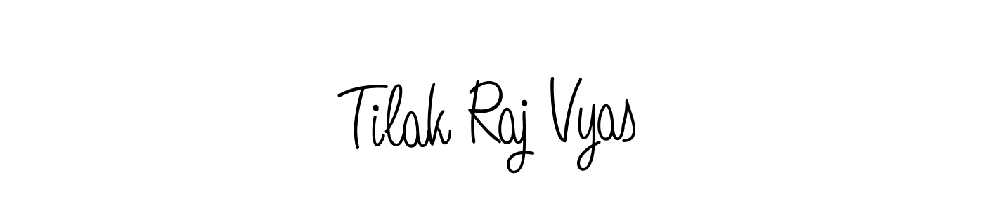 You can use this online signature creator to create a handwritten signature for the name Tilak Raj Vyas. This is the best online autograph maker. Tilak Raj Vyas signature style 5 images and pictures png