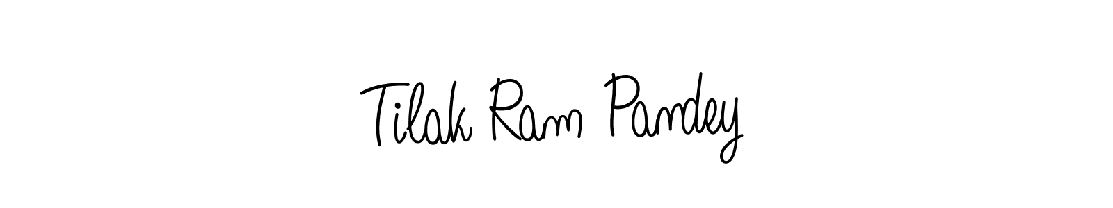 It looks lik you need a new signature style for name Tilak Ram Pandey. Design unique handwritten (Angelique-Rose-font-FFP) signature with our free signature maker in just a few clicks. Tilak Ram Pandey signature style 5 images and pictures png