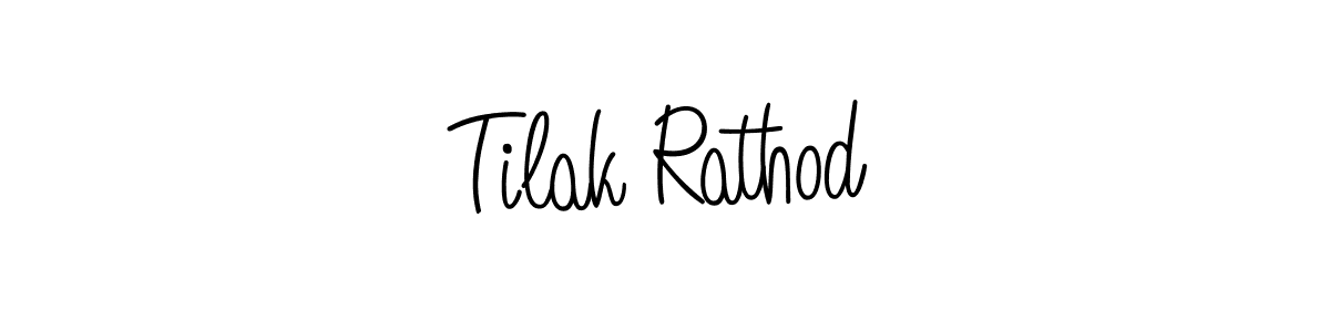 if you are searching for the best signature style for your name Tilak Rathod. so please give up your signature search. here we have designed multiple signature styles  using Angelique-Rose-font-FFP. Tilak Rathod signature style 5 images and pictures png