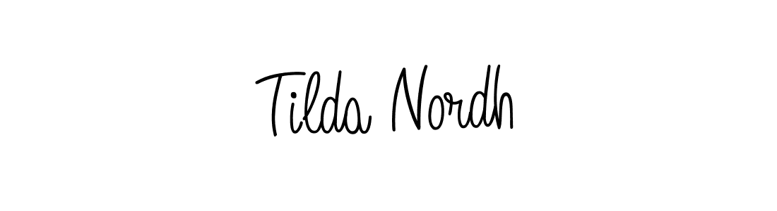 Check out images of Autograph of Tilda Nordh name. Actor Tilda Nordh Signature Style. Angelique-Rose-font-FFP is a professional sign style online. Tilda Nordh signature style 5 images and pictures png