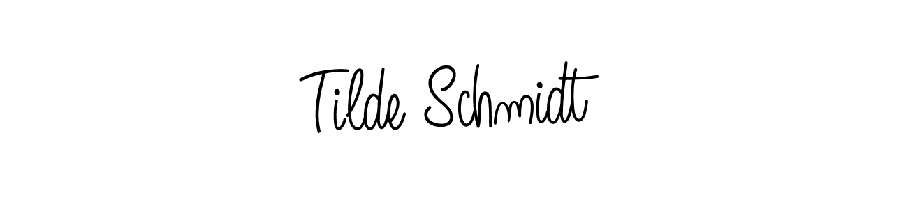 Also we have Tilde Schmidt name is the best signature style. Create professional handwritten signature collection using Angelique-Rose-font-FFP autograph style. Tilde Schmidt signature style 5 images and pictures png