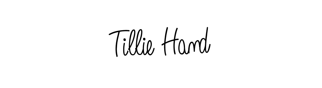 Make a short Tillie Hand signature style. Manage your documents anywhere anytime using Angelique-Rose-font-FFP. Create and add eSignatures, submit forms, share and send files easily. Tillie Hand signature style 5 images and pictures png
