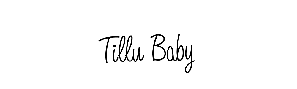 See photos of Tillu Baby official signature by Spectra . Check more albums & portfolios. Read reviews & check more about Angelique-Rose-font-FFP font. Tillu Baby signature style 5 images and pictures png