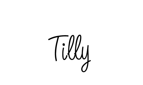 Similarly Angelique-Rose-font-FFP is the best handwritten signature design. Signature creator online .You can use it as an online autograph creator for name Tilly. Tilly signature style 5 images and pictures png