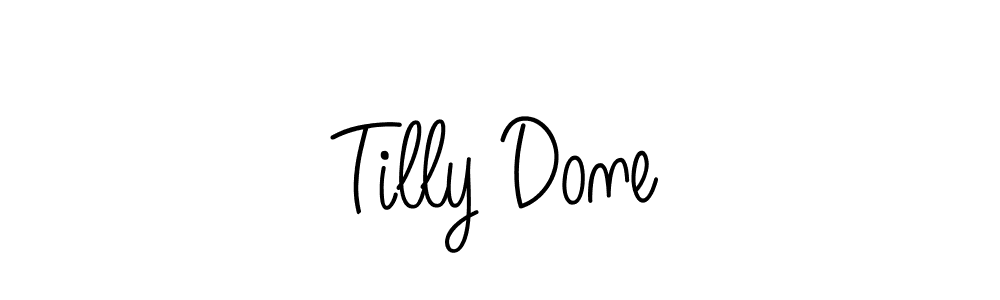 if you are searching for the best signature style for your name Tilly Done. so please give up your signature search. here we have designed multiple signature styles  using Angelique-Rose-font-FFP. Tilly Done signature style 5 images and pictures png