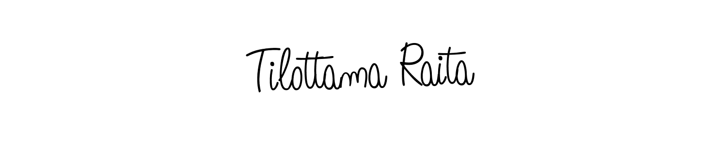 How to Draw Tilottama Raita signature style? Angelique-Rose-font-FFP is a latest design signature styles for name Tilottama Raita. Tilottama Raita signature style 5 images and pictures png