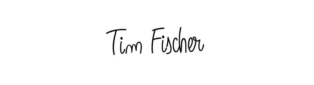 You should practise on your own different ways (Angelique-Rose-font-FFP) to write your name (Tim Fischer) in signature. don't let someone else do it for you. Tim Fischer signature style 5 images and pictures png