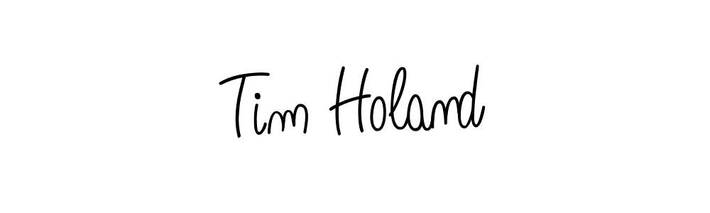 Use a signature maker to create a handwritten signature online. With this signature software, you can design (Angelique-Rose-font-FFP) your own signature for name Tim Holand. Tim Holand signature style 5 images and pictures png