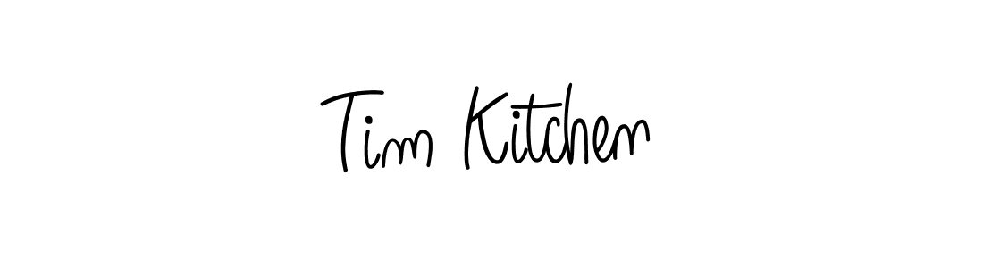 The best way (Angelique-Rose-font-FFP) to make a short signature is to pick only two or three words in your name. The name Tim Kitchen include a total of six letters. For converting this name. Tim Kitchen signature style 5 images and pictures png