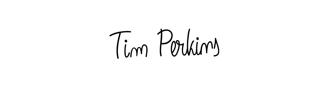 Tim Perkins stylish signature style. Best Handwritten Sign (Angelique-Rose-font-FFP) for my name. Handwritten Signature Collection Ideas for my name Tim Perkins. Tim Perkins signature style 5 images and pictures png