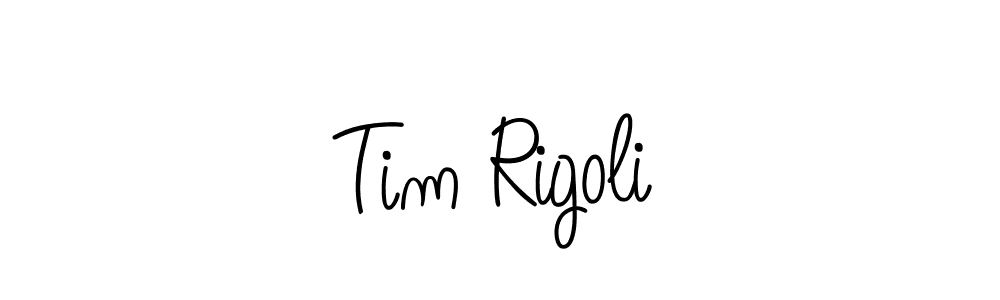 Create a beautiful signature design for name Tim Rigoli. With this signature (Angelique-Rose-font-FFP) fonts, you can make a handwritten signature for free. Tim Rigoli signature style 5 images and pictures png