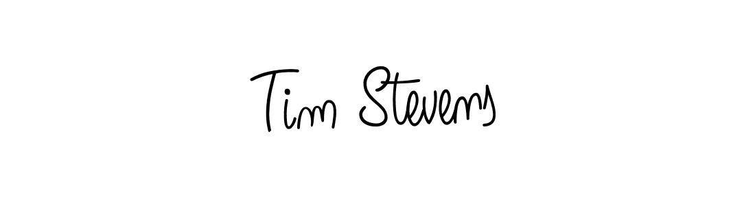 Create a beautiful signature design for name Tim Stevens. With this signature (Angelique-Rose-font-FFP) fonts, you can make a handwritten signature for free. Tim Stevens signature style 5 images and pictures png