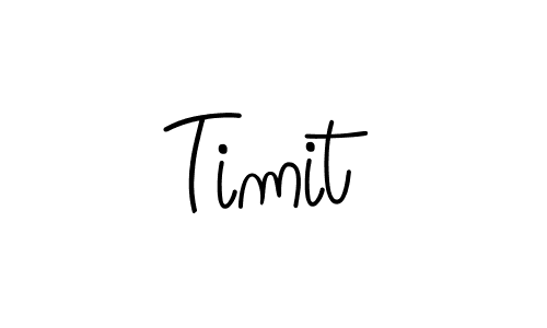 Design your own signature with our free online signature maker. With this signature software, you can create a handwritten (Angelique-Rose-font-FFP) signature for name Timit. Timit signature style 5 images and pictures png