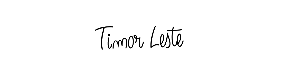 Best and Professional Signature Style for Timor Leste. Angelique-Rose-font-FFP Best Signature Style Collection. Timor Leste signature style 5 images and pictures png