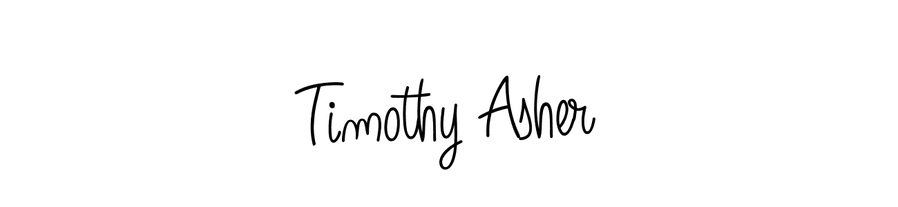 Also You can easily find your signature by using the search form. We will create Timothy Asher name handwritten signature images for you free of cost using Angelique-Rose-font-FFP sign style. Timothy Asher signature style 5 images and pictures png