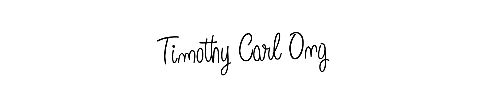 Also we have Timothy Carl Ong name is the best signature style. Create professional handwritten signature collection using Angelique-Rose-font-FFP autograph style. Timothy Carl Ong signature style 5 images and pictures png