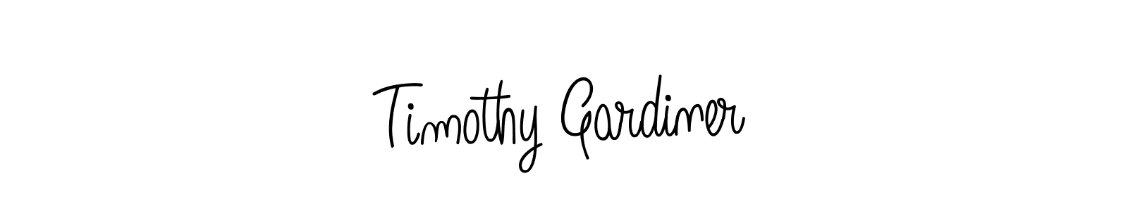 Create a beautiful signature design for name Timothy Gardiner. With this signature (Angelique-Rose-font-FFP) fonts, you can make a handwritten signature for free. Timothy Gardiner signature style 5 images and pictures png