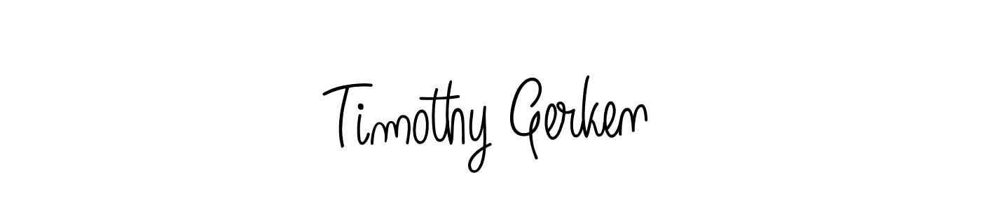 Best and Professional Signature Style for Timothy Gerken. Angelique-Rose-font-FFP Best Signature Style Collection. Timothy Gerken signature style 5 images and pictures png