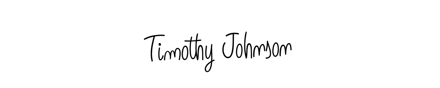Angelique-Rose-font-FFP is a professional signature style that is perfect for those who want to add a touch of class to their signature. It is also a great choice for those who want to make their signature more unique. Get Timothy Johnson name to fancy signature for free. Timothy Johnson signature style 5 images and pictures png
