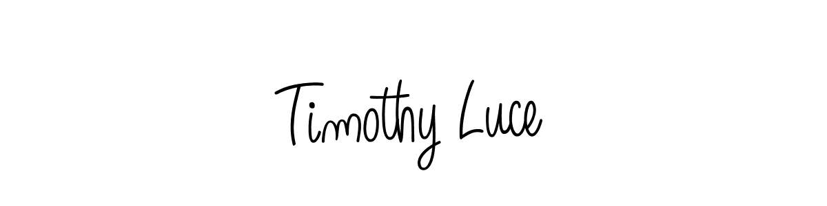 Also You can easily find your signature by using the search form. We will create Timothy Luce name handwritten signature images for you free of cost using Angelique-Rose-font-FFP sign style. Timothy Luce signature style 5 images and pictures png