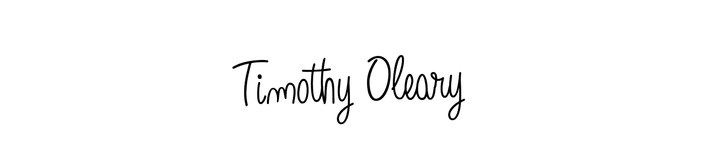 Make a beautiful signature design for name Timothy Oleary. With this signature (Angelique-Rose-font-FFP) style, you can create a handwritten signature for free. Timothy Oleary signature style 5 images and pictures png