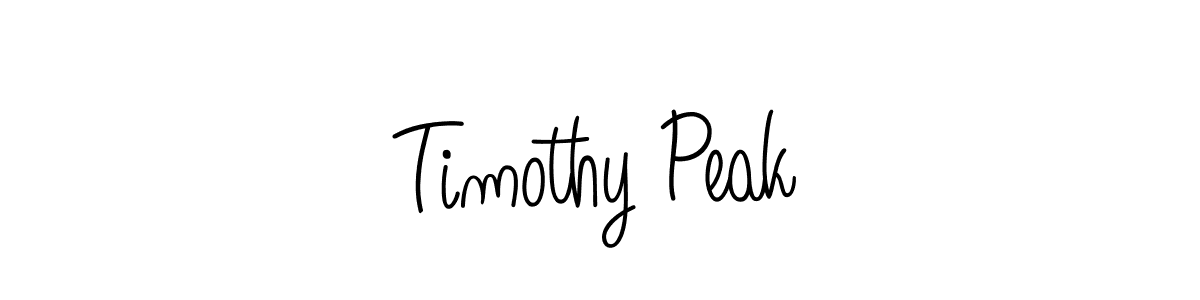 Also we have Timothy Peak name is the best signature style. Create professional handwritten signature collection using Angelique-Rose-font-FFP autograph style. Timothy Peak signature style 5 images and pictures png