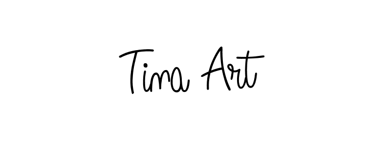 This is the best signature style for the Tina Art name. Also you like these signature font (Angelique-Rose-font-FFP). Mix name signature. Tina Art signature style 5 images and pictures png