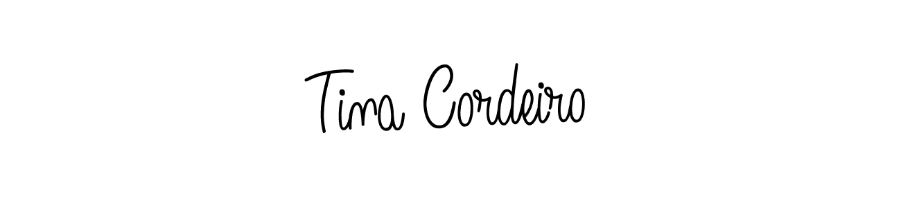 It looks lik you need a new signature style for name Tina Cordeiro. Design unique handwritten (Angelique-Rose-font-FFP) signature with our free signature maker in just a few clicks. Tina Cordeiro signature style 5 images and pictures png