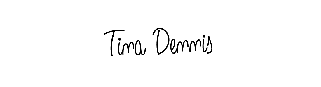Angelique-Rose-font-FFP is a professional signature style that is perfect for those who want to add a touch of class to their signature. It is also a great choice for those who want to make their signature more unique. Get Tina Dennis name to fancy signature for free. Tina Dennis signature style 5 images and pictures png