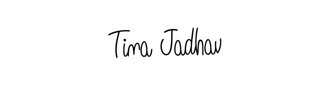 It looks lik you need a new signature style for name Tina Jadhav. Design unique handwritten (Angelique-Rose-font-FFP) signature with our free signature maker in just a few clicks. Tina Jadhav signature style 5 images and pictures png