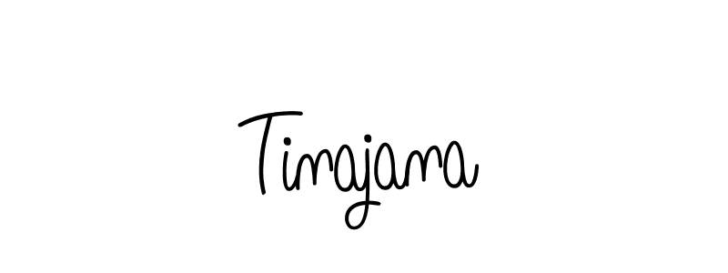 You should practise on your own different ways (Angelique-Rose-font-FFP) to write your name (Tinajana) in signature. don't let someone else do it for you. Tinajana signature style 5 images and pictures png