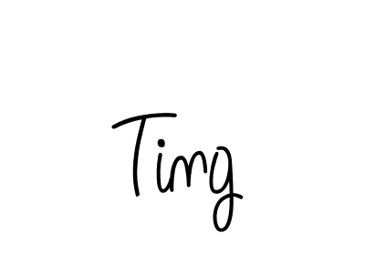 Use a signature maker to create a handwritten signature online. With this signature software, you can design (Angelique-Rose-font-FFP) your own signature for name Ting. Ting signature style 5 images and pictures png