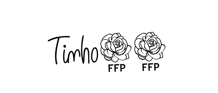 Design your own signature with our free online signature maker. With this signature software, you can create a handwritten (Angelique-Rose-font-FFP) signature for name Tinho88. Tinho88 signature style 5 images and pictures png