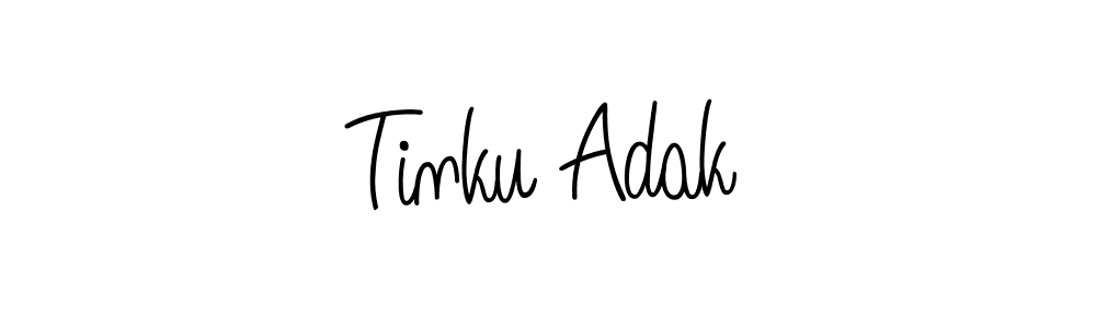 Make a beautiful signature design for name Tinku Adak. Use this online signature maker to create a handwritten signature for free. Tinku Adak signature style 5 images and pictures png