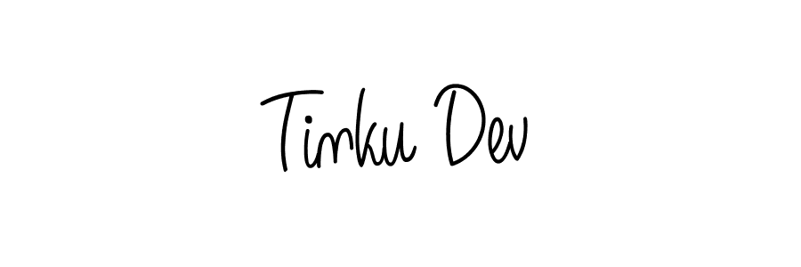 Also we have Tinku Dev name is the best signature style. Create professional handwritten signature collection using Angelique-Rose-font-FFP autograph style. Tinku Dev signature style 5 images and pictures png