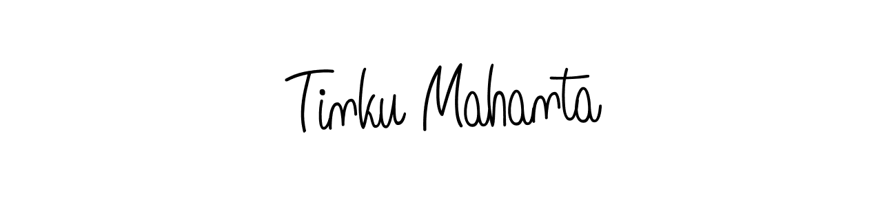 This is the best signature style for the Tinku Mahanta name. Also you like these signature font (Angelique-Rose-font-FFP). Mix name signature. Tinku Mahanta signature style 5 images and pictures png