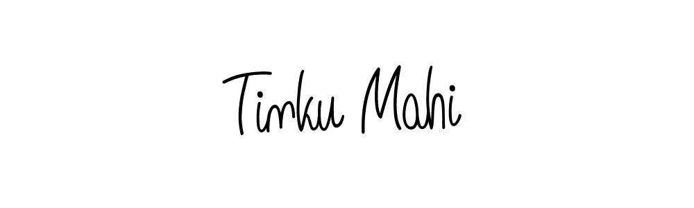 Here are the top 10 professional signature styles for the name Tinku Mahi. These are the best autograph styles you can use for your name. Tinku Mahi signature style 5 images and pictures png