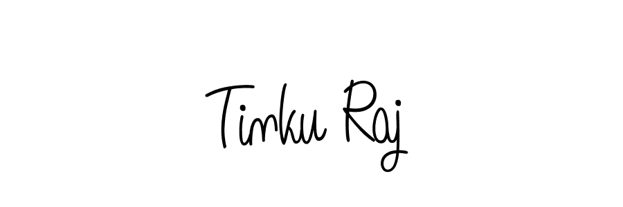 Once you've used our free online signature maker to create your best signature Angelique-Rose-font-FFP style, it's time to enjoy all of the benefits that Tinku Raj name signing documents. Tinku Raj signature style 5 images and pictures png