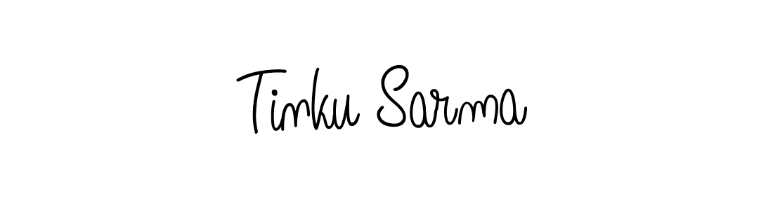 if you are searching for the best signature style for your name Tinku Sarma. so please give up your signature search. here we have designed multiple signature styles  using Angelique-Rose-font-FFP. Tinku Sarma signature style 5 images and pictures png