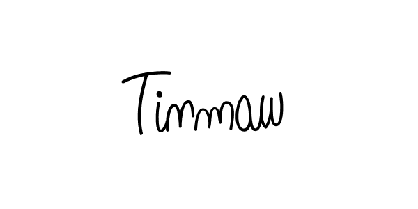 Use a signature maker to create a handwritten signature online. With this signature software, you can design (Angelique-Rose-font-FFP) your own signature for name Tinmaw. Tinmaw signature style 5 images and pictures png