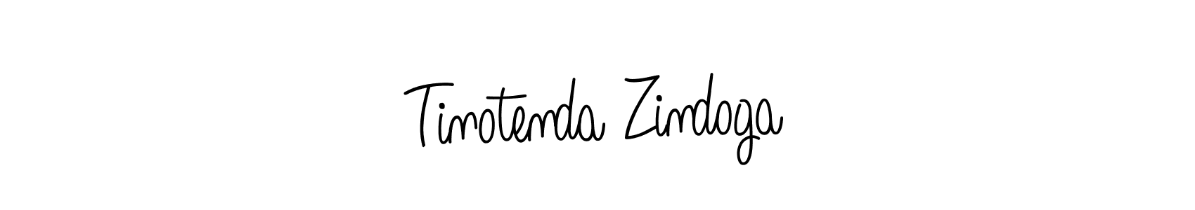 How to make Tinotenda Zindoga signature? Angelique-Rose-font-FFP is a professional autograph style. Create handwritten signature for Tinotenda Zindoga name. Tinotenda Zindoga signature style 5 images and pictures png