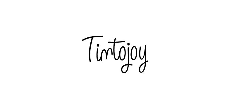 You should practise on your own different ways (Angelique-Rose-font-FFP) to write your name (Tintojoy) in signature. don't let someone else do it for you. Tintojoy signature style 5 images and pictures png
