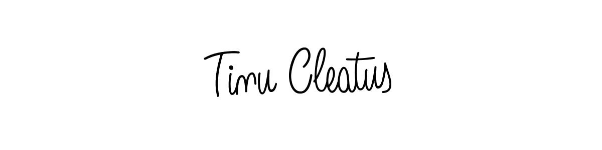 How to Draw Tinu Cleatus signature style? Angelique-Rose-font-FFP is a latest design signature styles for name Tinu Cleatus. Tinu Cleatus signature style 5 images and pictures png