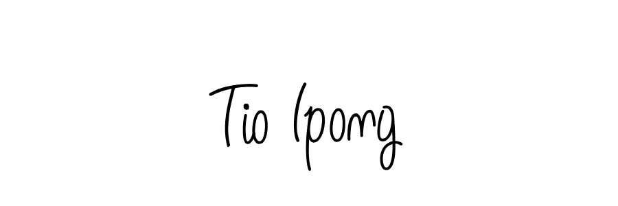 You can use this online signature creator to create a handwritten signature for the name Tio Ipong. This is the best online autograph maker. Tio Ipong signature style 5 images and pictures png