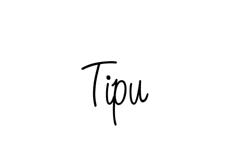 You should practise on your own different ways (Angelique-Rose-font-FFP) to write your name (Tipu ) in signature. don't let someone else do it for you. Tipu  signature style 5 images and pictures png