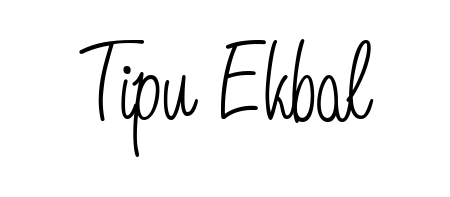 Achieve flawless digital penmanship with Tipu Ekbal name in Angelique-Rose-font-FFP font. The perfect tool for creating online signatures. Tipu Ekbal signature style 5 images and pictures png