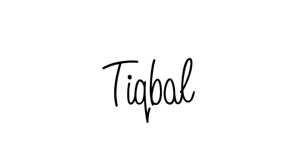 Angelique-Rose-font-FFP is a professional signature style that is perfect for those who want to add a touch of class to their signature. It is also a great choice for those who want to make their signature more unique. Get Tiqbal name to fancy signature for free. Tiqbal signature style 5 images and pictures png