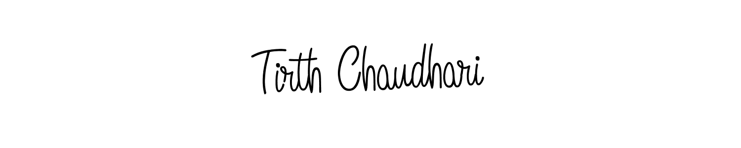 Also You can easily find your signature by using the search form. We will create Tirth Chaudhari name handwritten signature images for you free of cost using Angelique-Rose-font-FFP sign style. Tirth Chaudhari signature style 5 images and pictures png