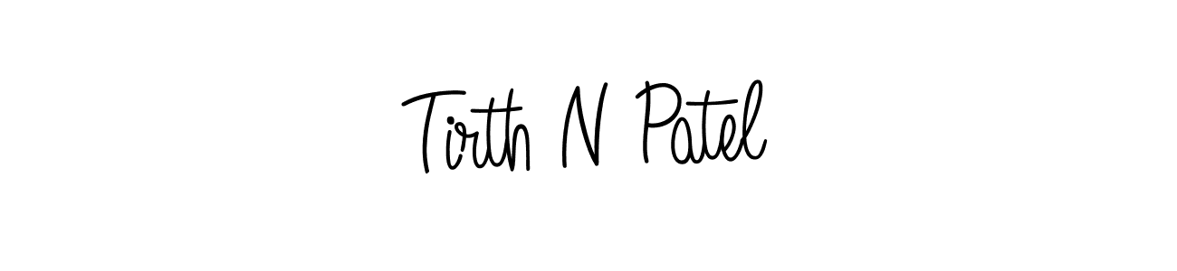 Make a beautiful signature design for name Tirth N Patel. Use this online signature maker to create a handwritten signature for free. Tirth N Patel signature style 5 images and pictures png