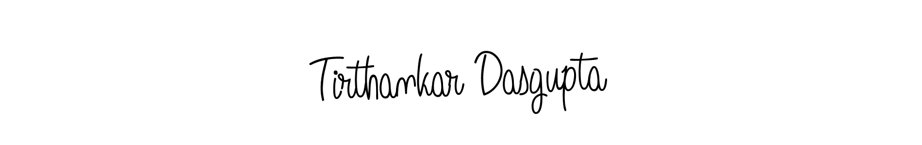 You should practise on your own different ways (Angelique-Rose-font-FFP) to write your name (Tirthankar Dasgupta) in signature. don't let someone else do it for you. Tirthankar Dasgupta signature style 5 images and pictures png